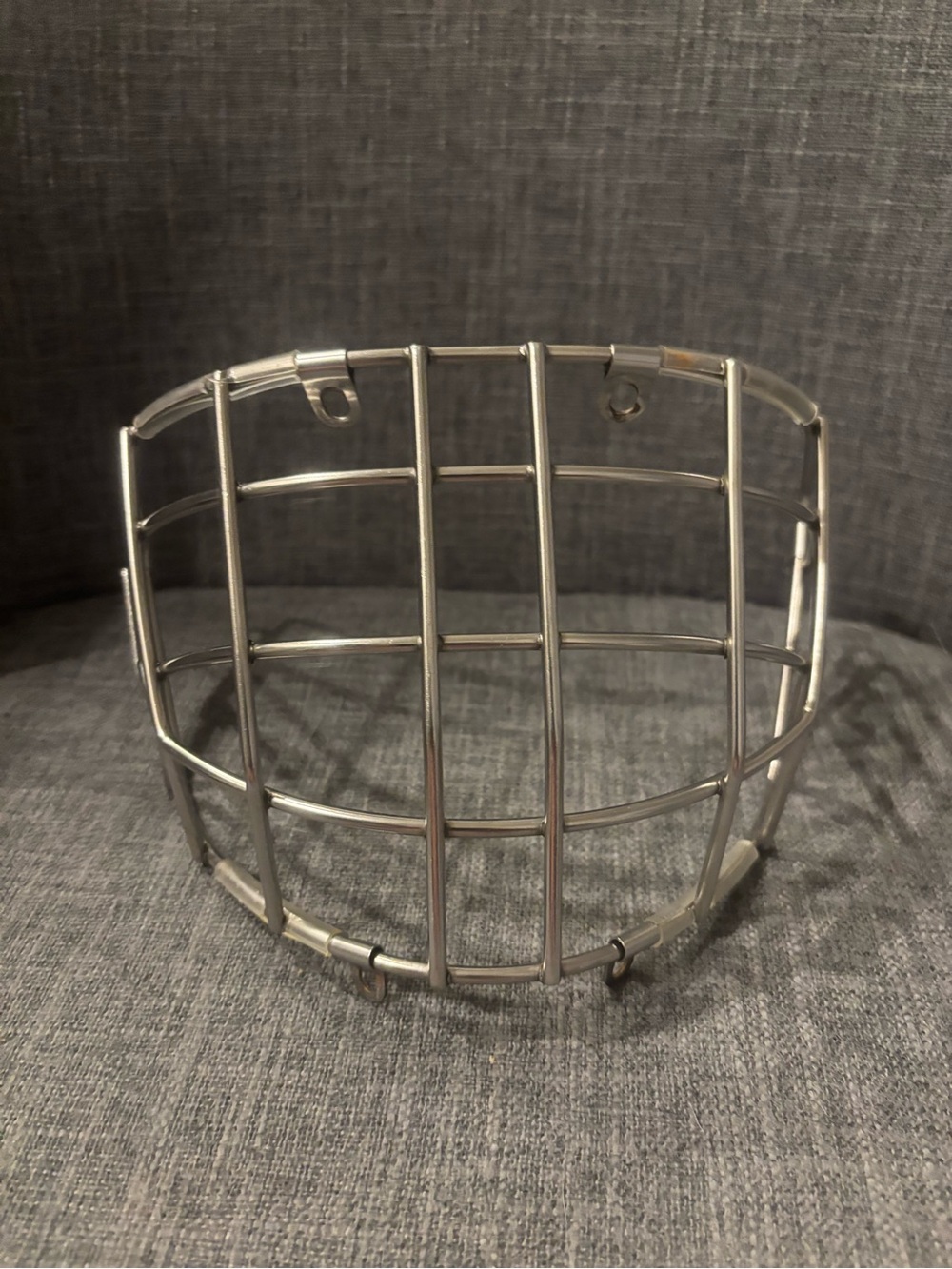 Bauer Hockey Certified Replacement Goalie Cage Senior Chrome